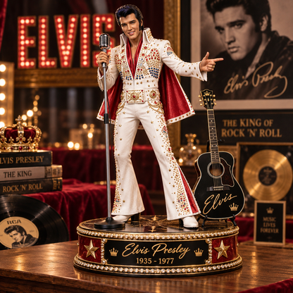 Elvis Presley Rock ’n’ Roll Legend – Collectible Acrylic Plaque