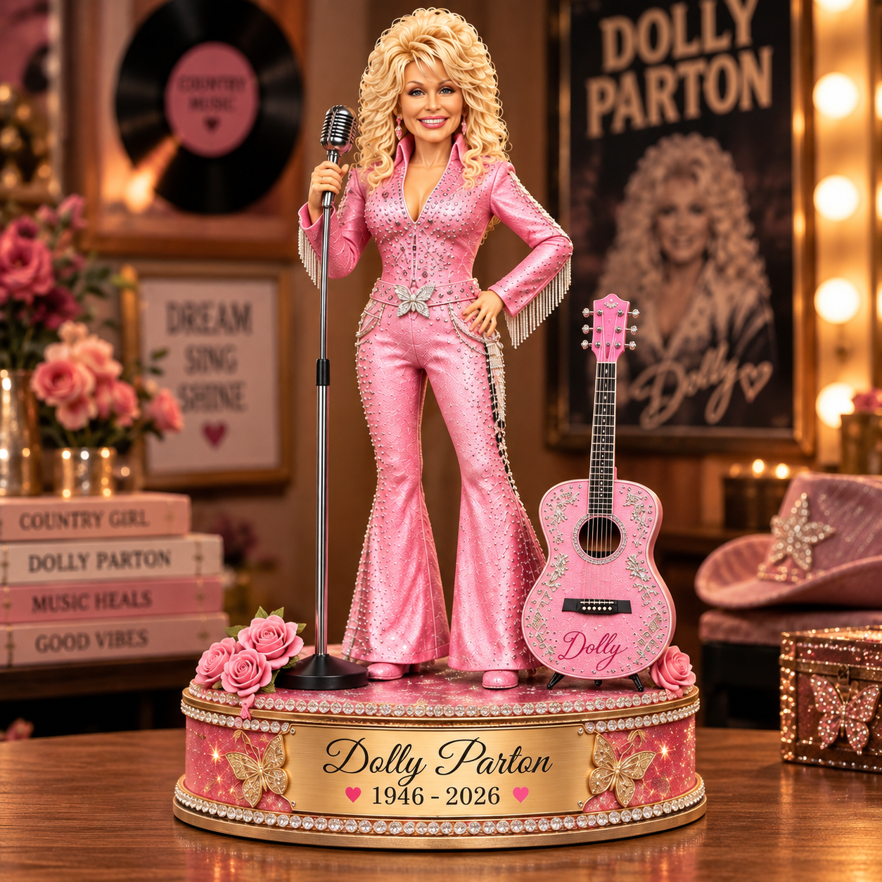 Dolly Parton Music Legend – Collectible Acrylic Plaque
