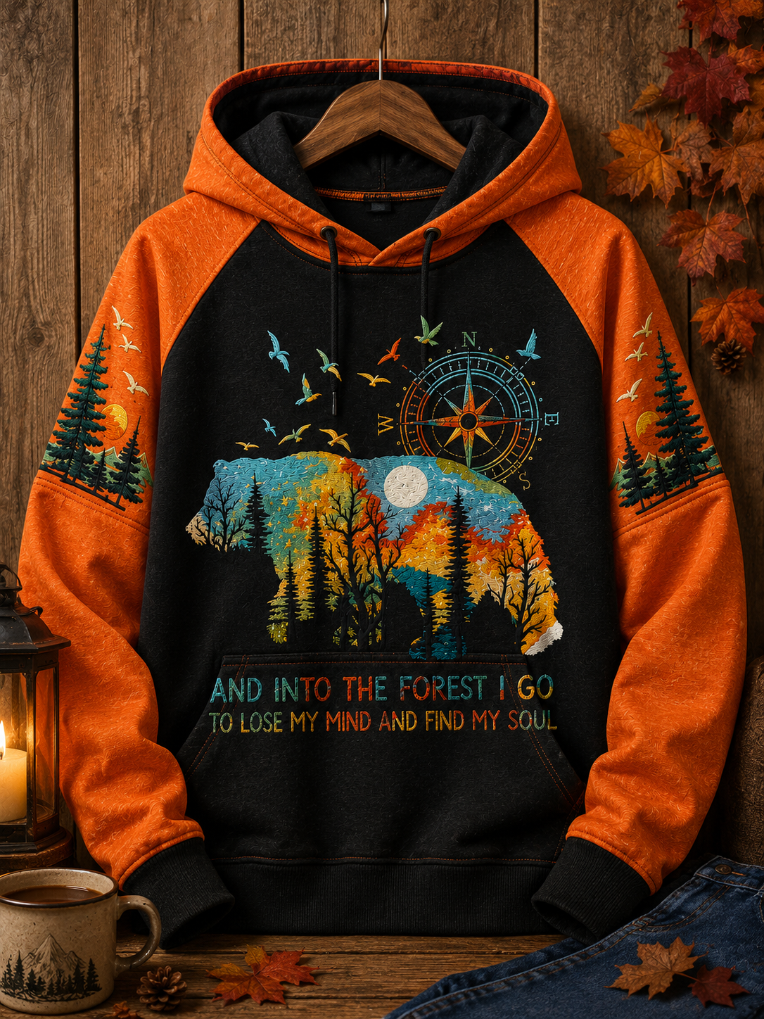 Into The Forest I Go – Fall Outdoor Adventure Shirt