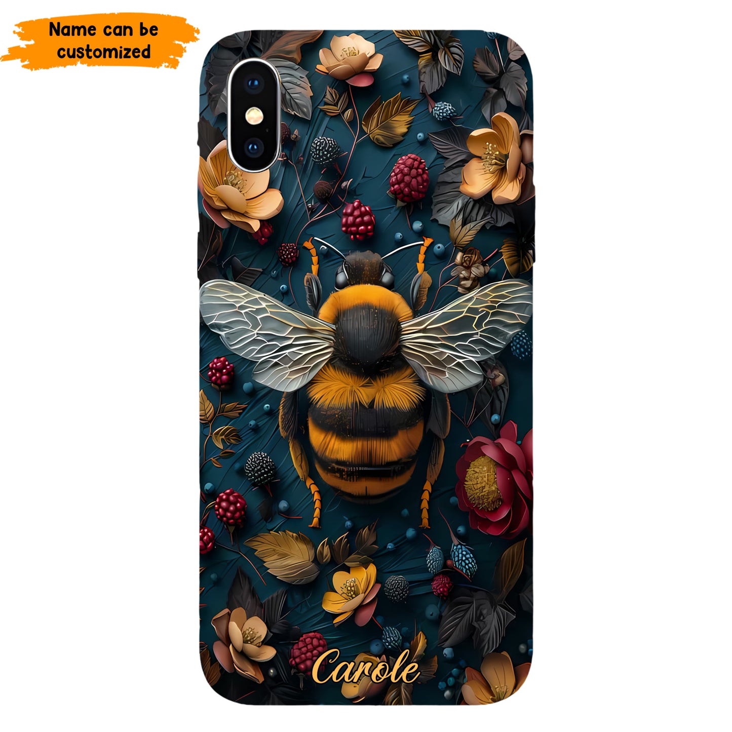 Bee & Floral Phone Case Phone Case