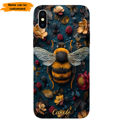 Bee & Floral Phone Case Phone Case