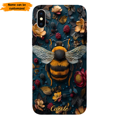 Bee & Floral Phone Case Phone Case