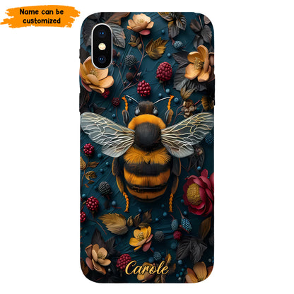 Bee & Floral Phone Case Phone Case