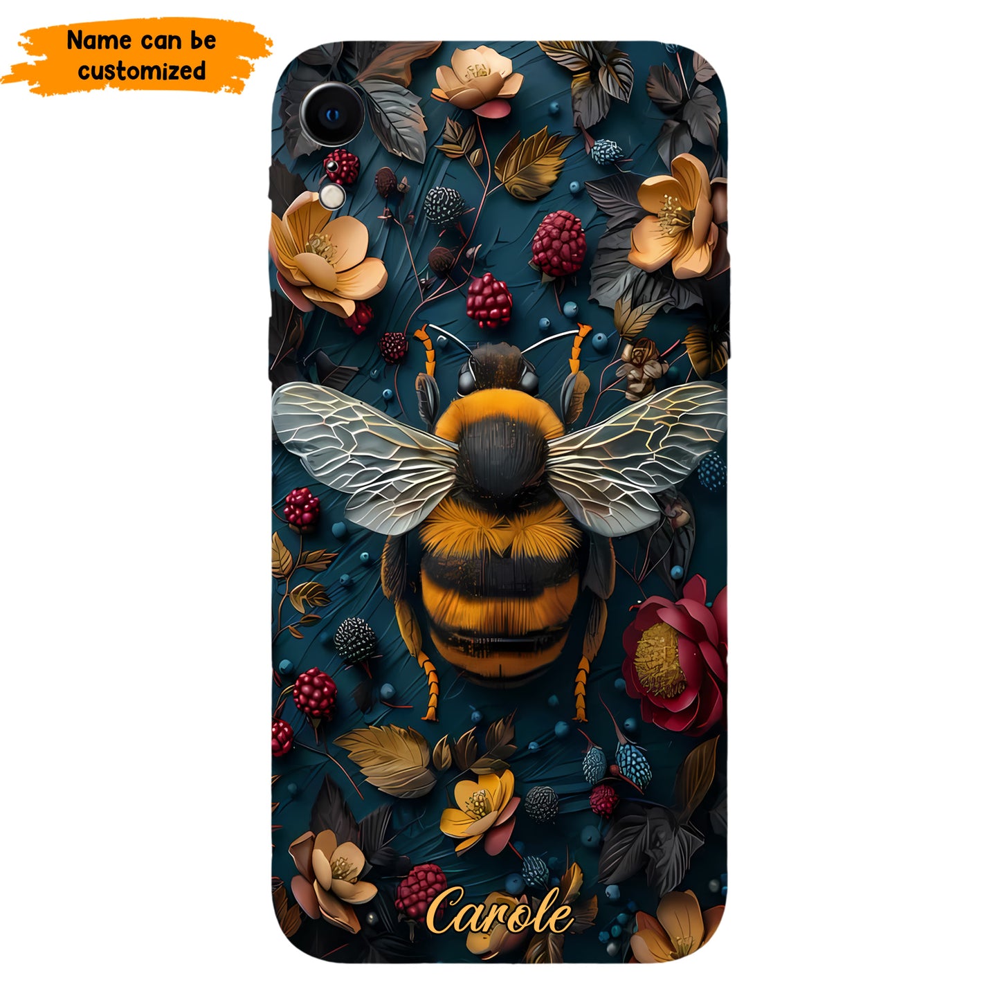 Bee & Floral Phone Case Phone Case