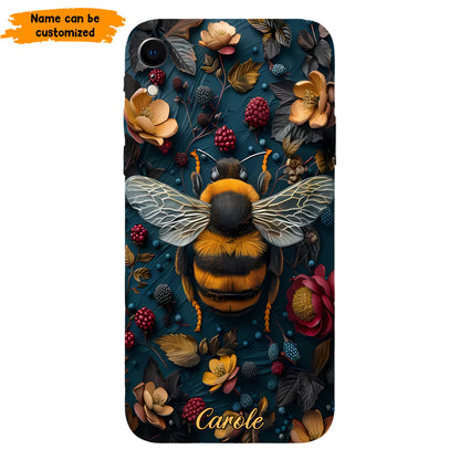 Bee & Floral Phone Case Phone Case