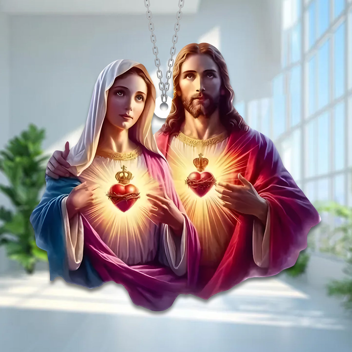 Jesus Mother's Day Acrylic Window