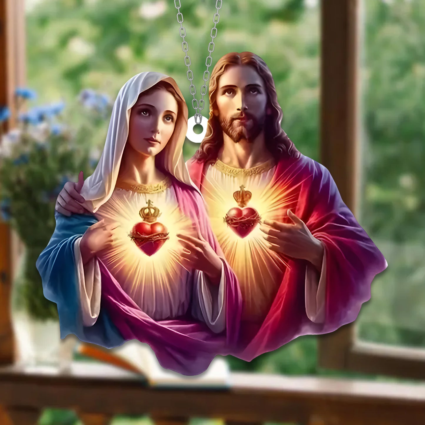 Jesus Mother's Day Acrylic Window