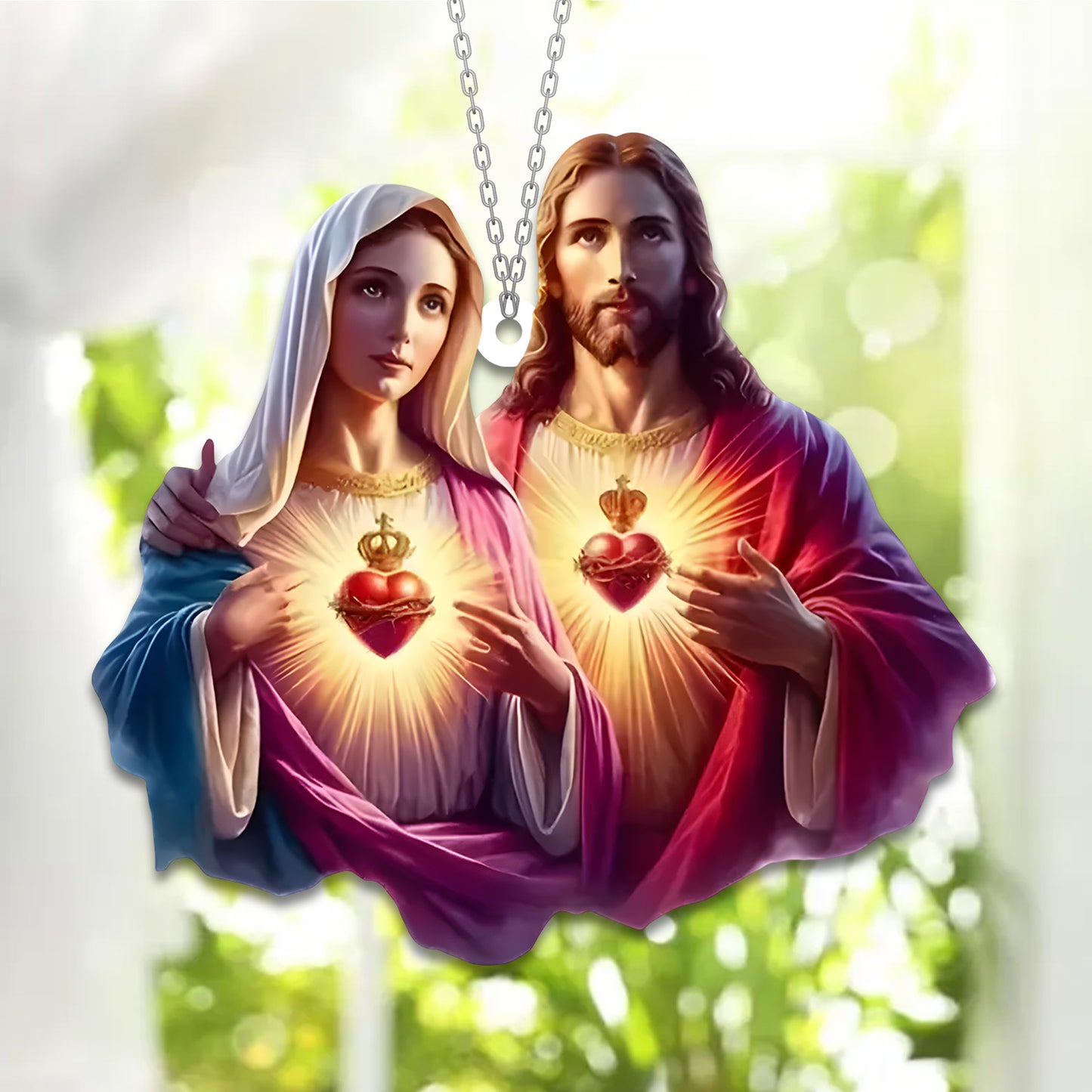 Jesus Mother's Day Acrylic Window