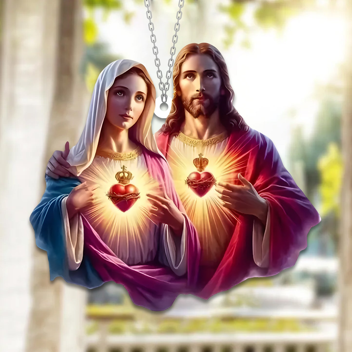 Jesus Mother's Day Acrylic Window