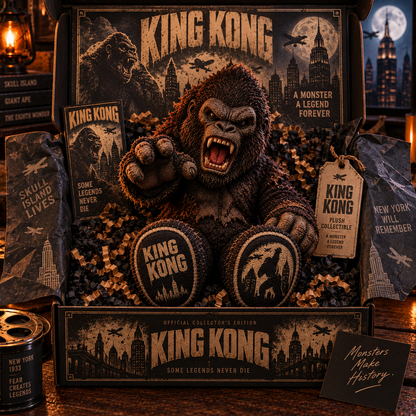 King Kong A Monster A Legend Forever Custom Shape Pillow – Creepy Halloween Collector Gift