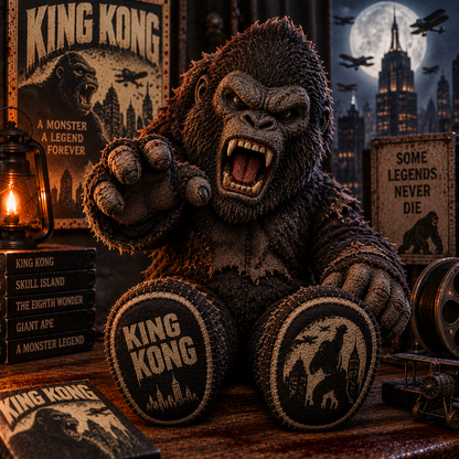 King Kong A Monster A Legend Forever Custom Shape Pillow – Creepy Halloween Collector Gift