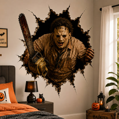 Halloween 3D Horror Wall Decal