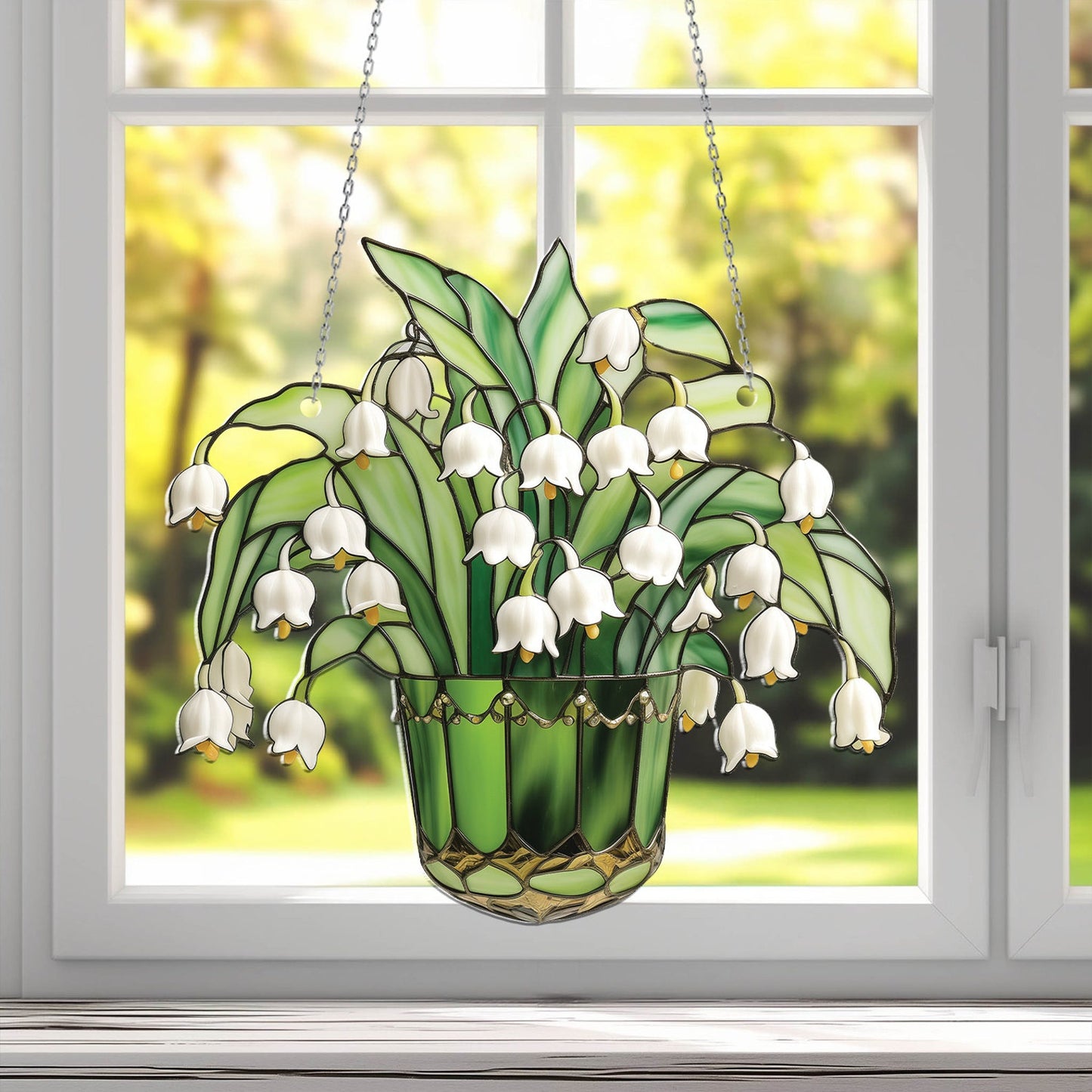 Lily of valley Acrylic Window Decor