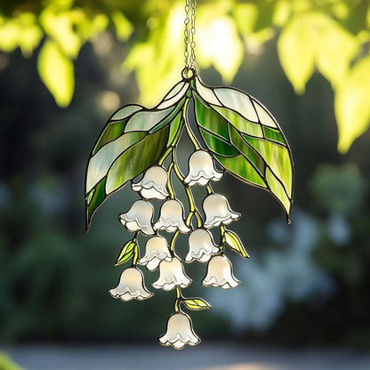 Lily of valley 2 Acrylic Window Hanging