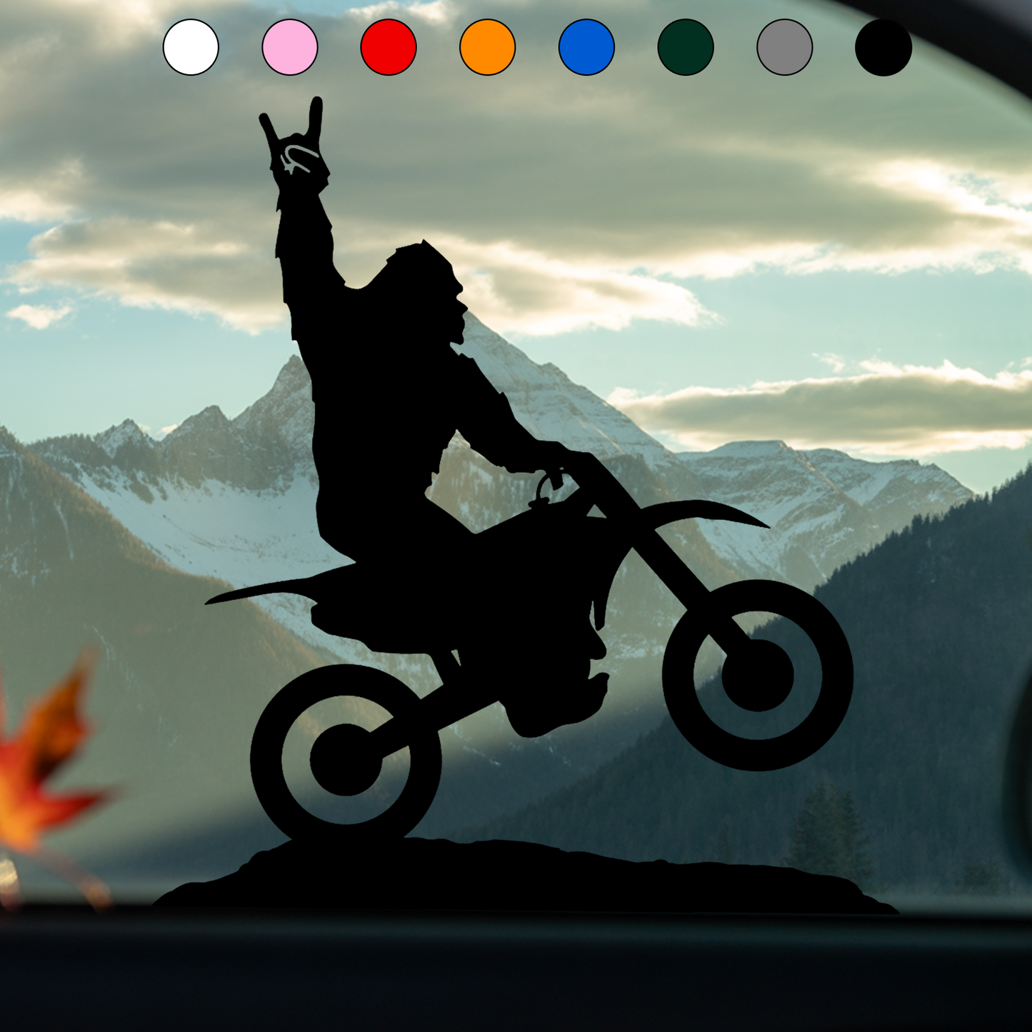 Bigfoot Rider Sticker