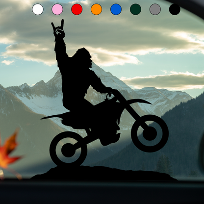 Bigfoot Rider Sticker