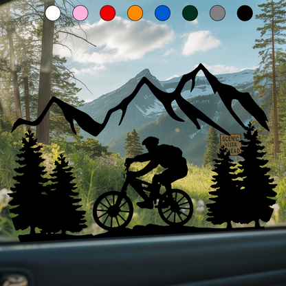 Mountain Ride Sticker