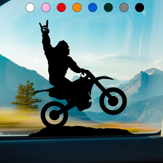 Bigfoot Rider Sticker