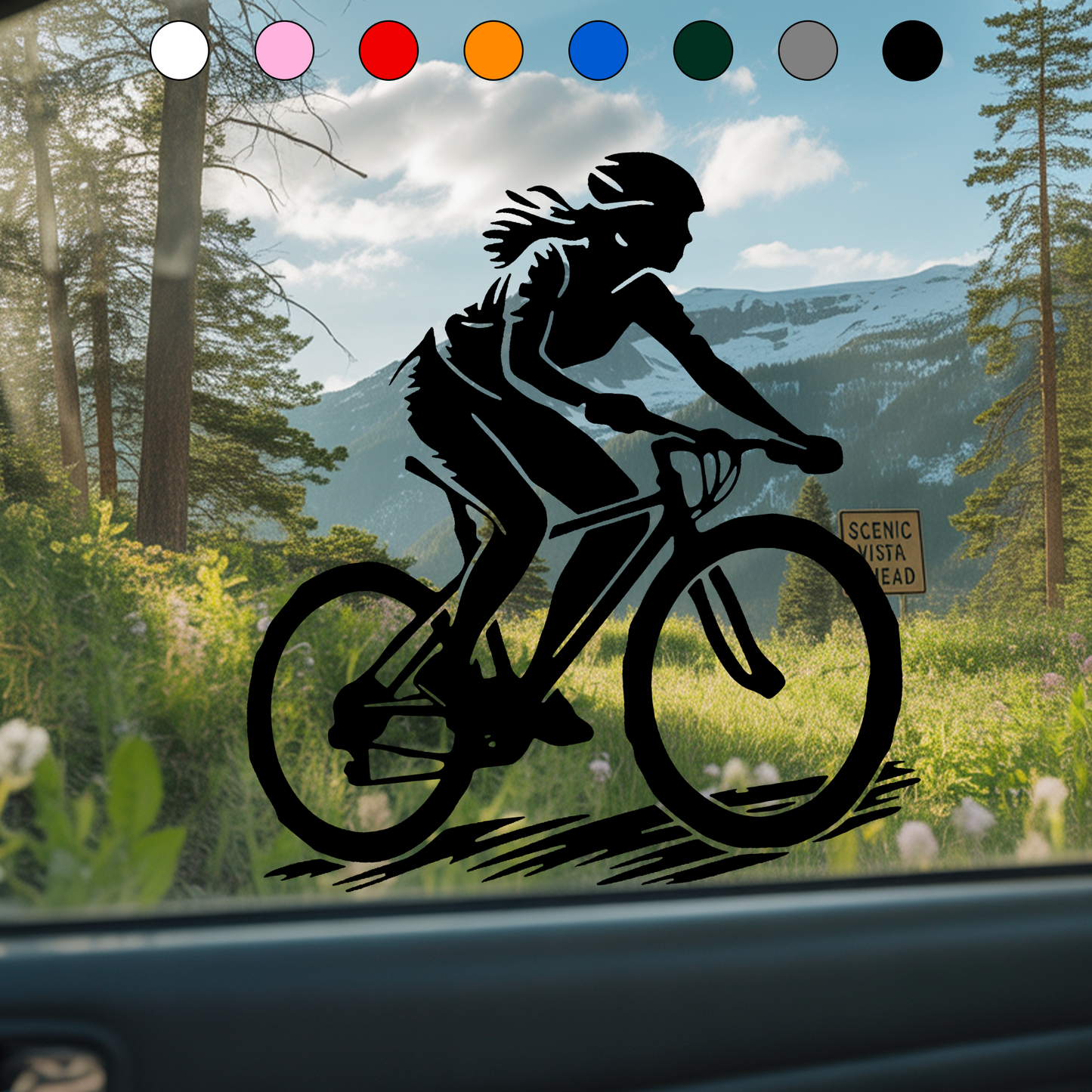 Ride Wild Sticker