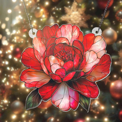 Peony Hanging Acrylic Window