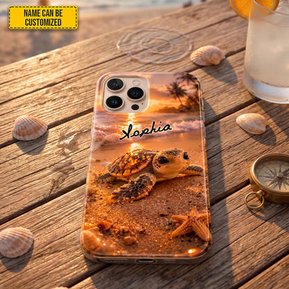 Personalized Cute Turtle Phone Case