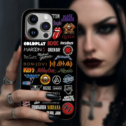 Rock Lovers - Classic Rock Legends Phone Case Version 2