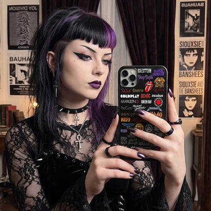 Rock Lovers - Classic Rock Legends Phone Case Version 2