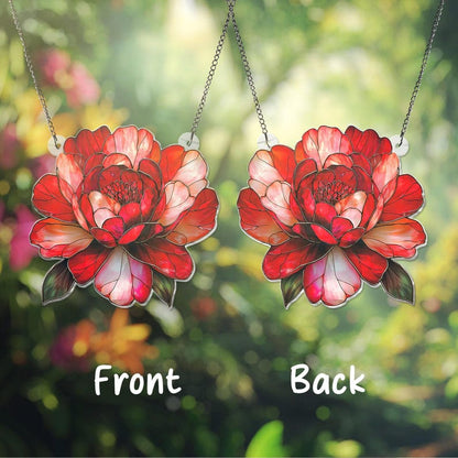 Peony Hanging Acrylic Window