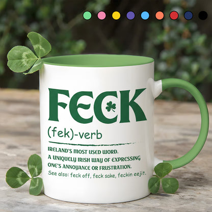 Funny Irish St. Patrick's Day - Accent Mug
