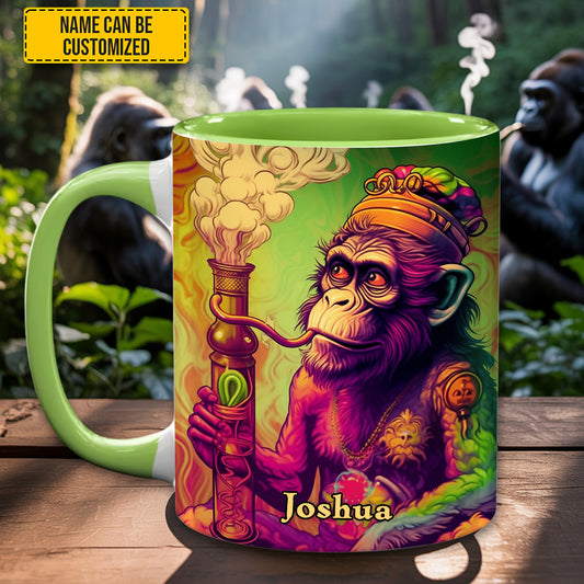 High Vibes – Personalized Psychedelic Accent Mug