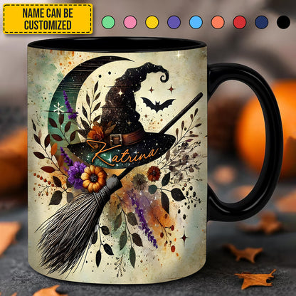I'm Not Sugar & Spice - Personalized Witch Accent Mug