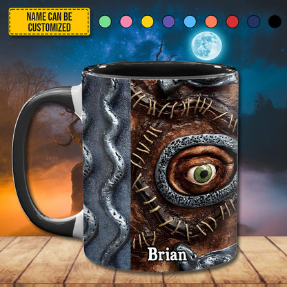 Halloween Accent Mug - Personalized Accent Mug