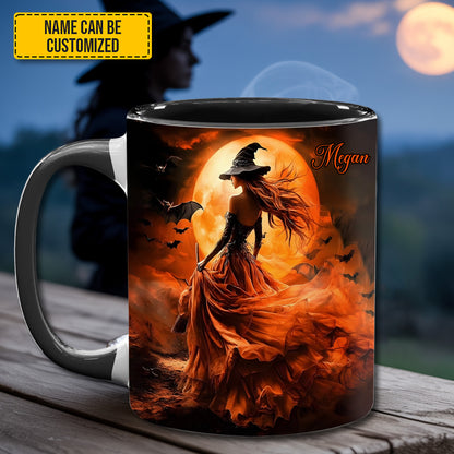 Halloween Witch - Personalized Witch Accent Mug