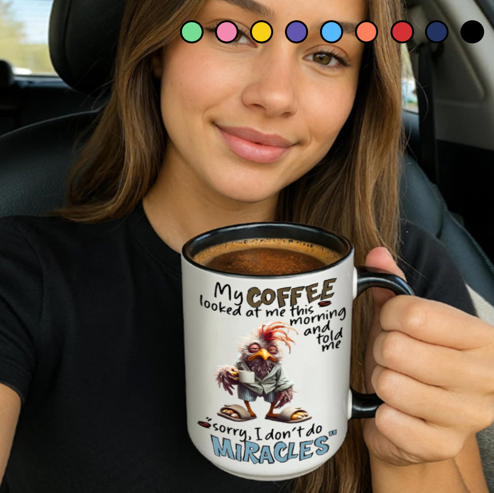 Chicken Funny Accent Mug