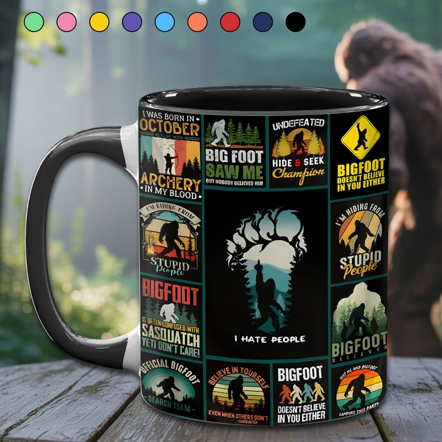 The Bigfoot Vintage Collection Accent Mug