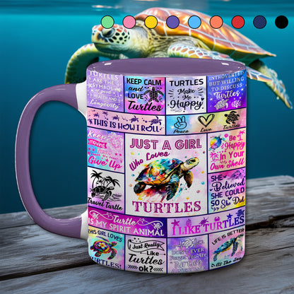 Love Turtle - Turtle Accent Mug