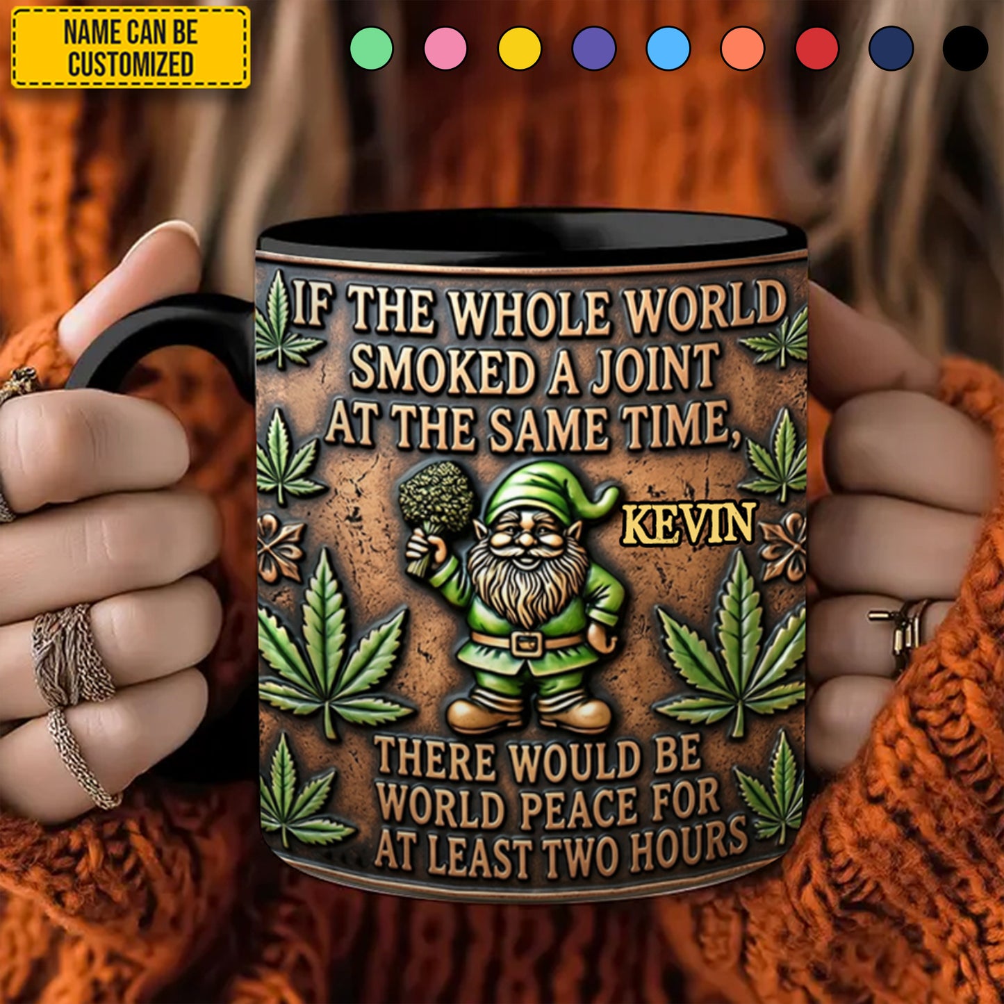 Personalized Funny Weed Accent  Mug