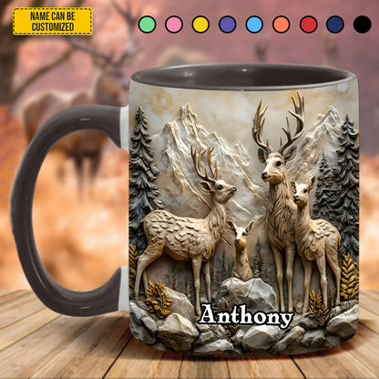 Personalized Hunting Accent Mug