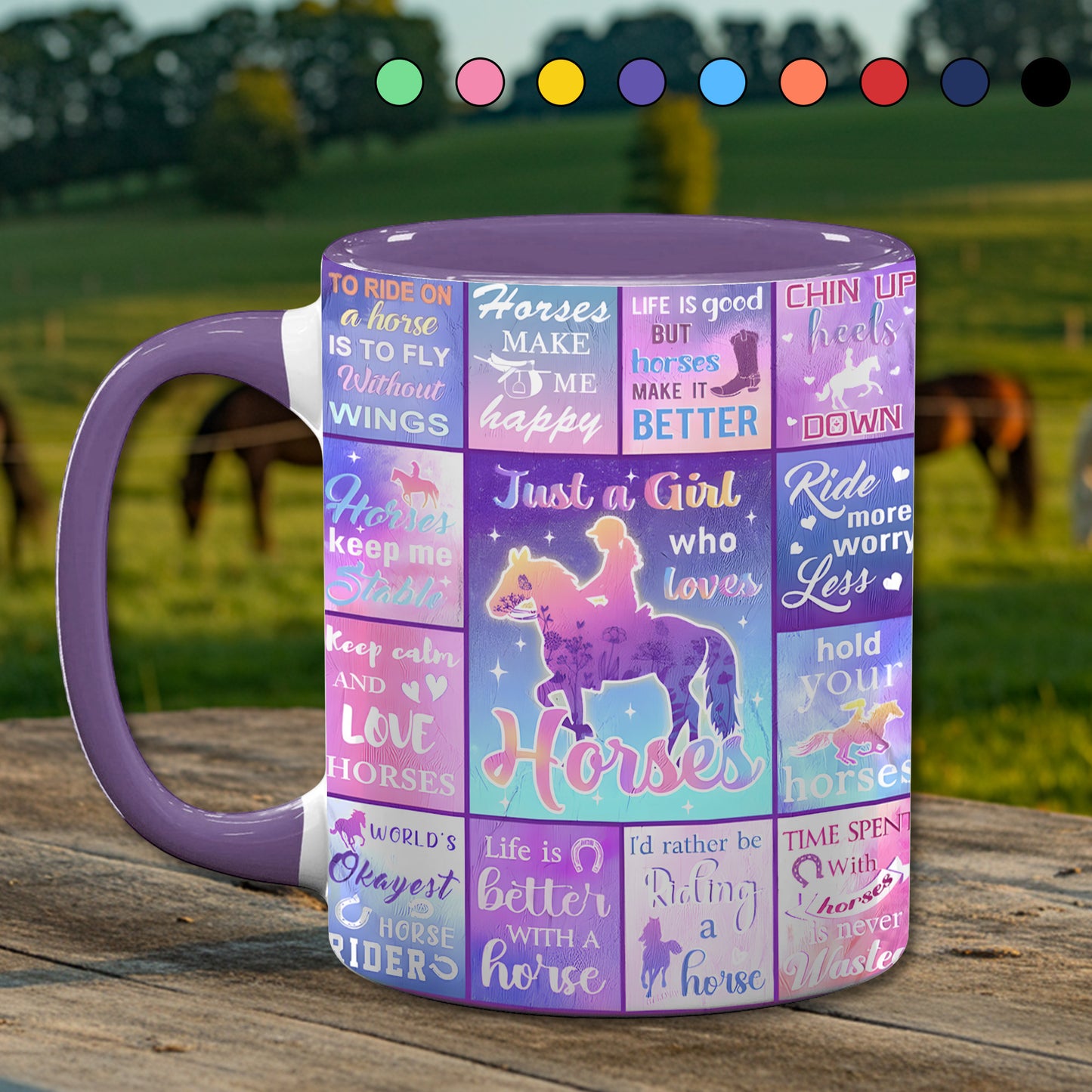 Love Horse -  Horse Accent Mug