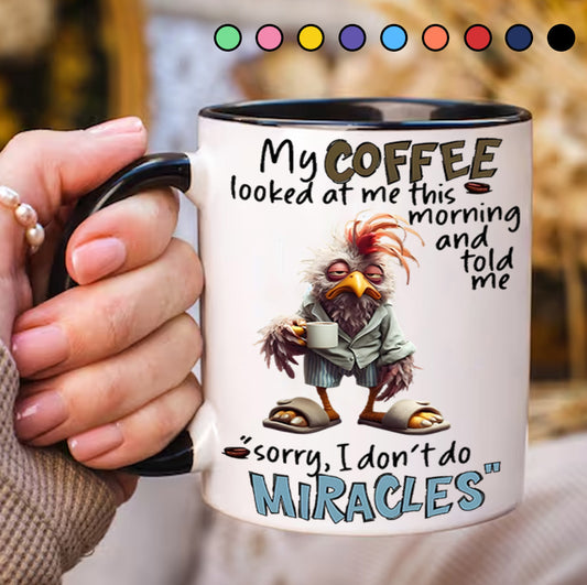 Chicken Funny Accent Mug