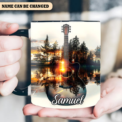 Fantasy Guitar – Personalized Guitar Accent Mug