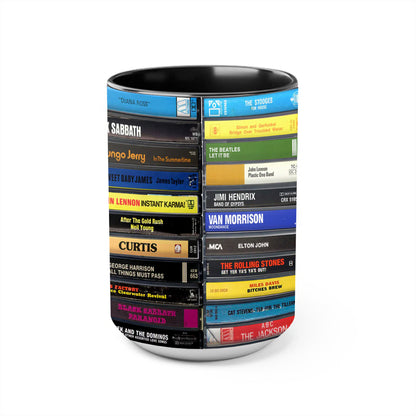 Music from 1970 Cassette Accent Mug