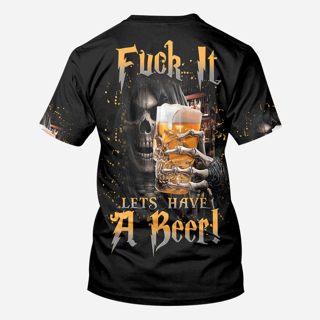 Lets Have A Beer! - Personalized Beer All Over Print Shirt