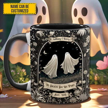 Couple Ghost - Personalized Accent Mug