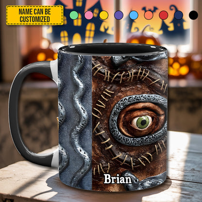 Halloween Accent Mug - Personalized Accent Mug