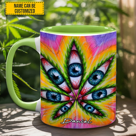 Vision Leaf – Personalized Psychedelic Accent Mug