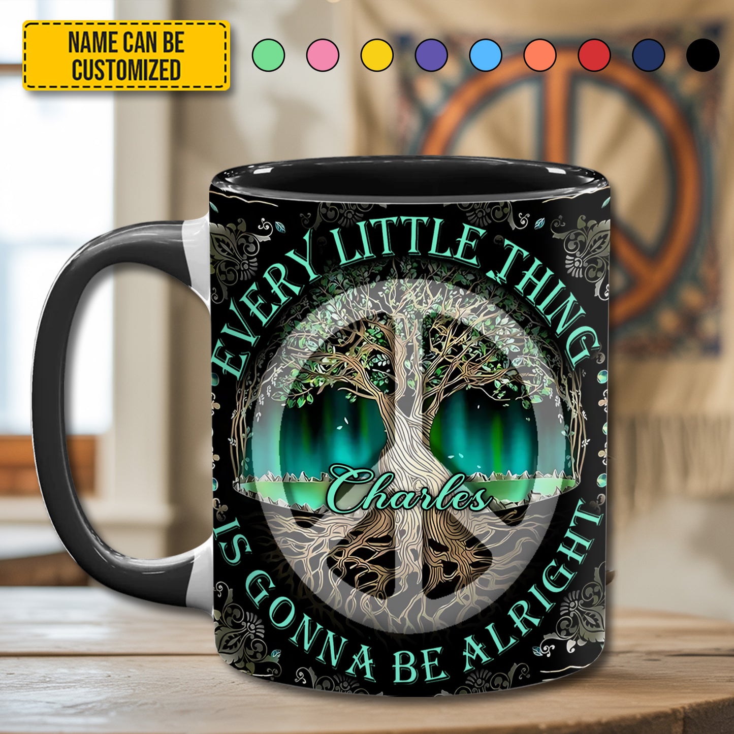 Tree Of Life  - Personalized Accent Mug