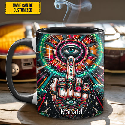 Psychedelic Rock – Personalized Accent Mug