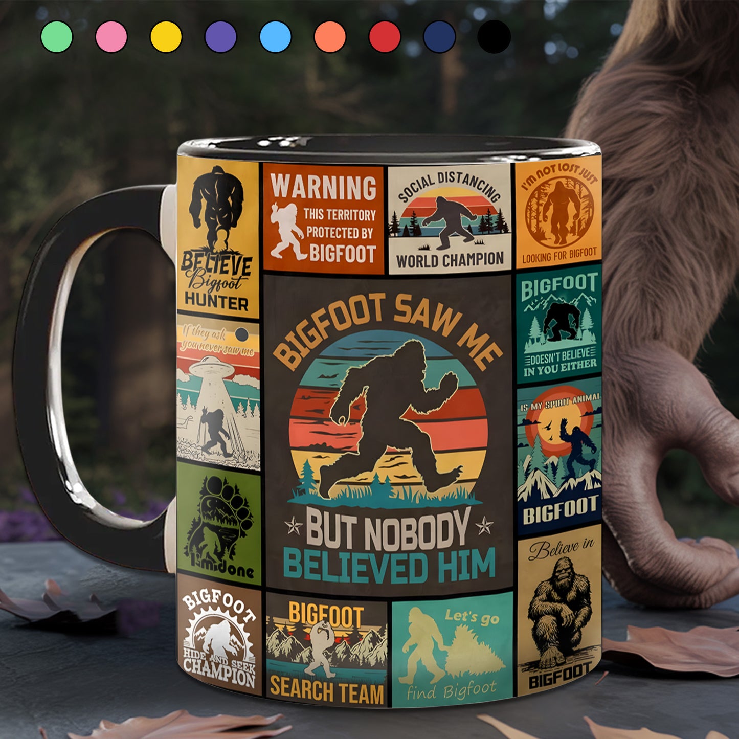 The Bigfoot Vintage Collection Accent Mug