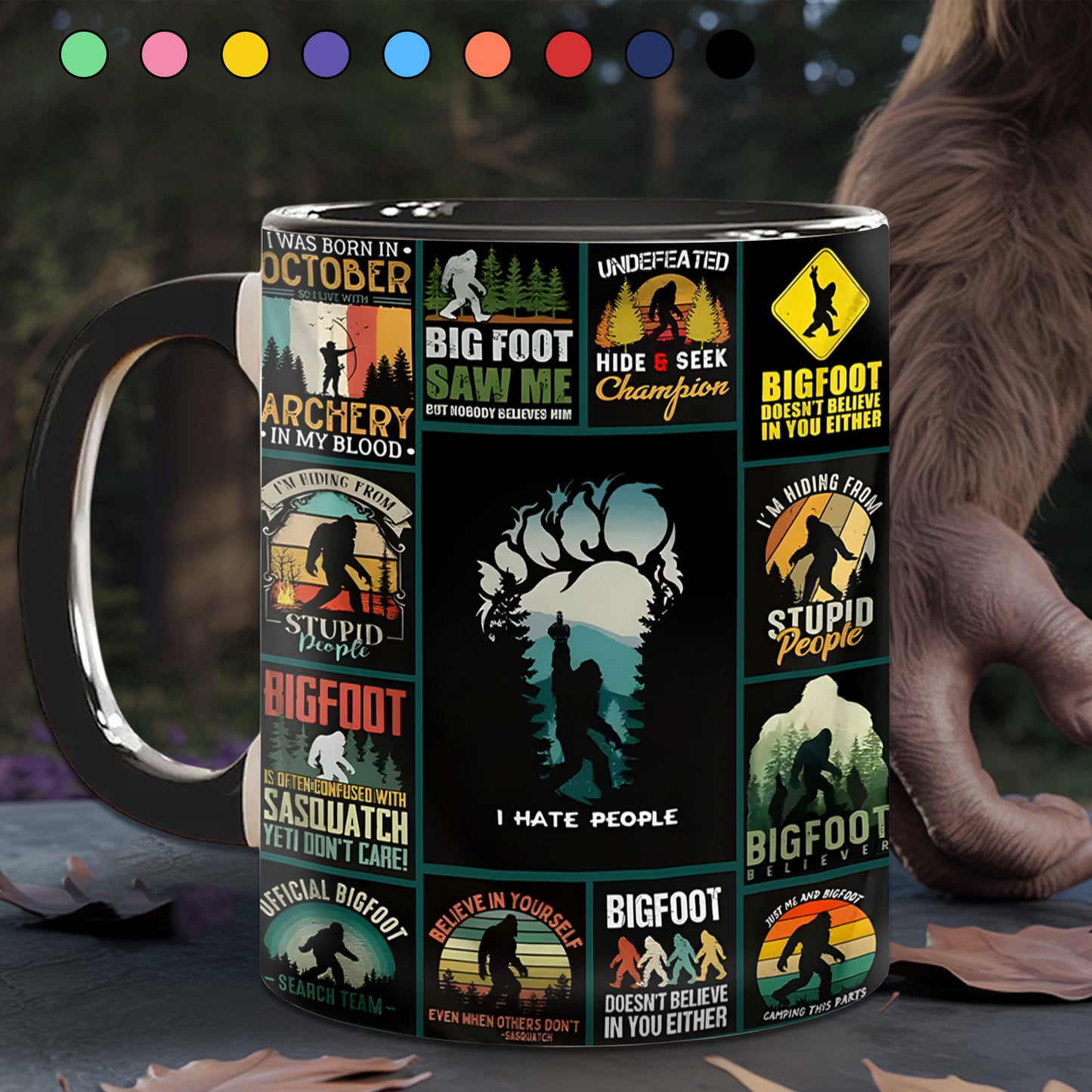 The Bigfoot Vintage Collection Accent Mug